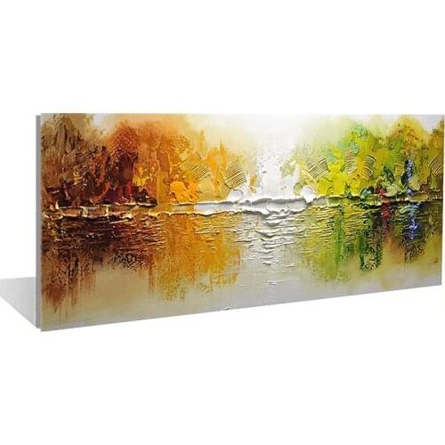 Hot sell Knife High Quality Oil Paints Abstract Horse Oil Painting On Canvas Handmade Animal Indian Horse Paintings