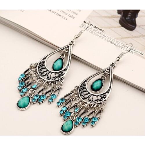 Этнические серьги HJUEY China At AliExpress