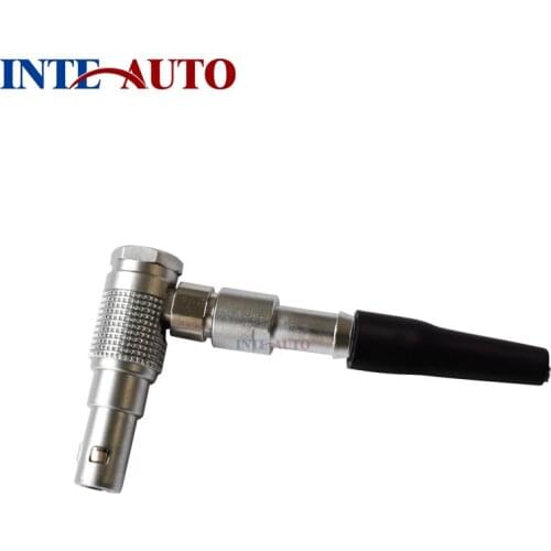 Best Elbow male plug FTHG, 2 Pins Circular metal push pull connector THG.00.302