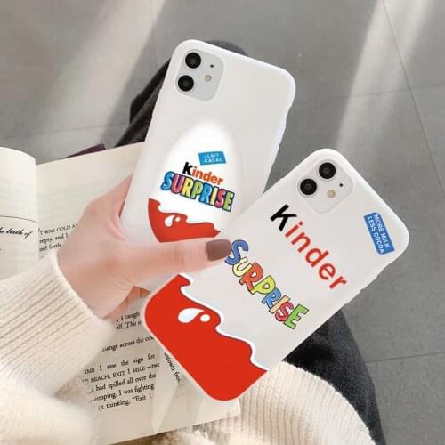 New Trolly Egg Kinder Joy TPU Case For iPhone SE 2020 2 SE2 11 Pro Max 7 8 Plus 6 6S Plus 5 5S Coque For iPhone X XR XS Max Case