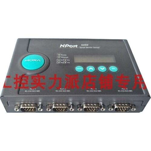 New Original Spot Photo For MOXA NPort 5450 RS-232/422/485 4-Port Serial Server