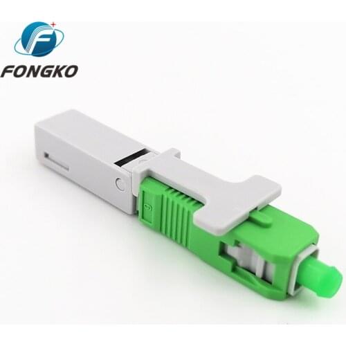 SC/APC FTTH Single-Mode Fiber Optic Quick Fast Field AssemblyConnector