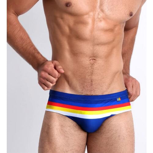 Push Pad Swimming Shorts Quick Dry Swimwear Men 2020 Digital Printing Mens Swim Briefs Low Waist Sea Surf Beach Short Bain Homme