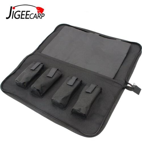 JIGEECARP 1Piece Carp Fishing Tackle Bag for Fishing Pole Support Rack Bait Alarm Hook And Accessories