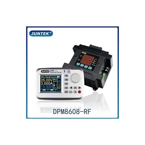 JUNTEK DPM8608-RF 60V 8A remote control voltmeter dc-dc power supply voltage regulator constant current converter buck module