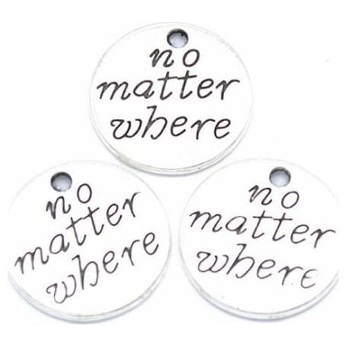 Factory price 25Pieces/Lot 20*20mm Antique Silver Plated Letter Charm Animal For Jewelry Making