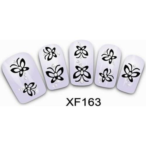 3D Cute Cartoon Design Nail Art Stickers Water Transfer Paper Decal Manicure DIY Decoration Accessories