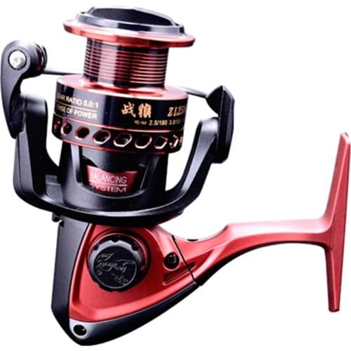 8 KG Max Drag Spinning Reel 5.0:1 Gear Ratio Rock Fishing Coil Trolling Wheel De Pesca Sea Fishing 2000s 2500s 3000s 4000s