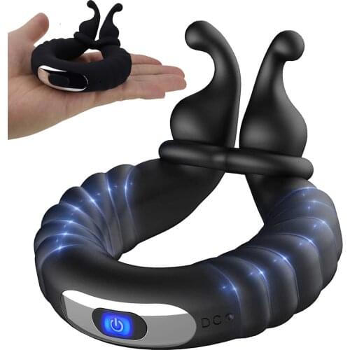 Anal Plug Vibrators Wireless Remote Control Thrusting Prostate Massager Vibrator Stimulator Dildos Male SexToy For Gay