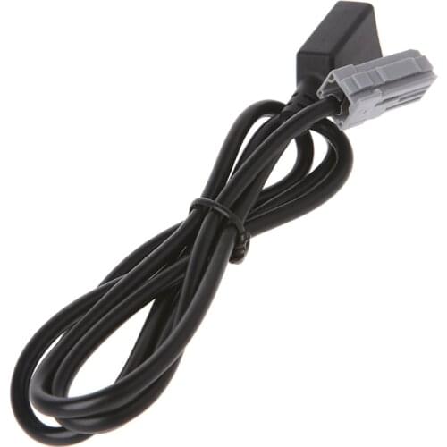 Car Aux Audio Media Wire To USB Adapter Conector For Toyota RAV4 EZ Verso Camry