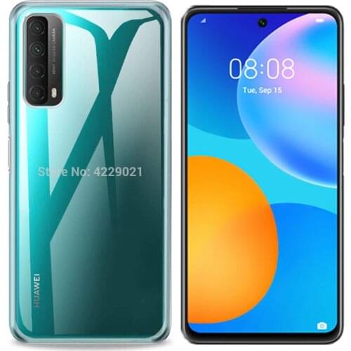 Cover For Huawei P smart 2021 Case Soft Silicone Back Cover Phone Case on For Huawei P smart 2021 Y7A Cover