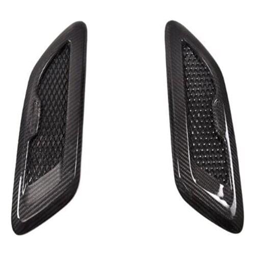 For Land Rover Range Rover Carbon Fiber Engine Hood Cover Air Outlet Trim