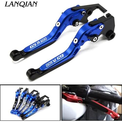 For SUZUKI GSR600 GSR 600 2006-2011 2007 2008 2009 CNC Aluminum Motorcycle Adjustable Folding Extendable Brake Clutch Levers