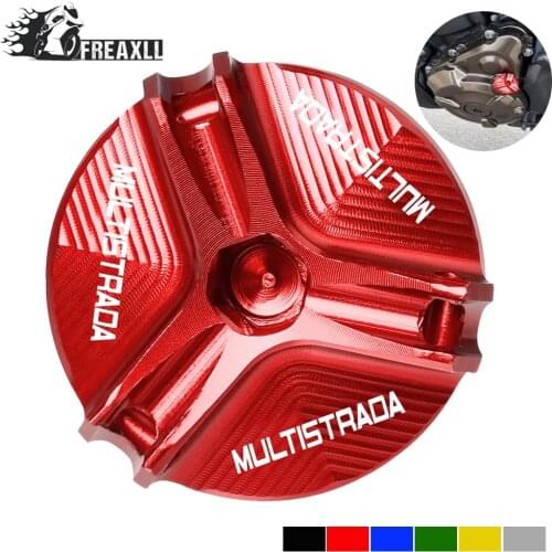 M20*2.5 CNC Motorcycle Engine Oil Filler plug Cover For Ducati Multistrada 1200/1260/1200S/1200GT/950/1100 Oil CUP Oil Fill Cap
