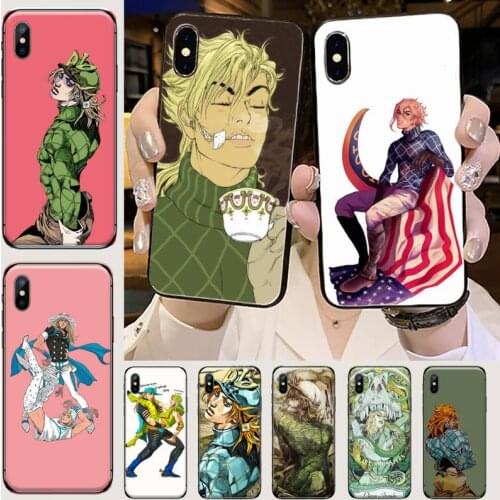 Diego Brando JoJos Bizarre Phone Case for iPhone 11 12 mini pro XS MAX 8 7 6 6S Plus X 5S SE 2020 XR