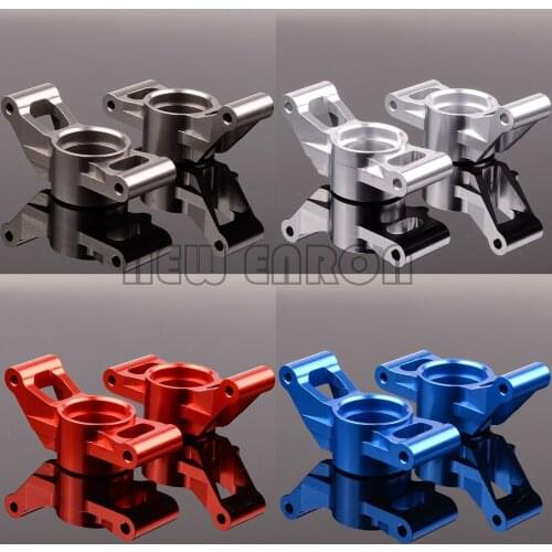NEW ENRON 2Pcs Aluminum CNC Hub Carriers Stub Axle Left&Right #7752 For RC 1/5 Traxxas X-Maxx Monster truck 77076-4 77086-4