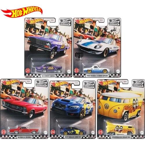 Original Hot Wheels Car Collector Edition Diecast 1/64 Hotwheels Car Toy for Boys Kids Toys for Boy Toys BOULEVARD Alloy Gifts