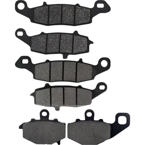 Motorcycle Front and Rear Brake Pads for Kawasaki KLE650 KLE 650 Versys ABS 2007 2008 2009 2010 2011 2012 2013
