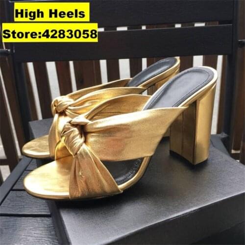 Casual Designer Women Sandals Black Satin Slik Genuine Leather Crystal Strass Strappy High Heels Sandalias mujeres Zapatos