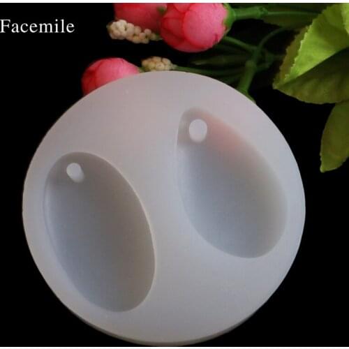 DIY Silicone Pendant Mold Water Drop Shape Pendant Jewelry Mould Resin Cake Craft Make Mold 50-320