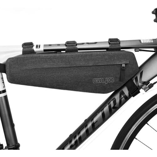 GIYO Waterproof Bike Front Bags Case Road MTB Bike Frame Bag Pouch Bicycle Front Rear Tube Saddle Bag For Cycling Accessories