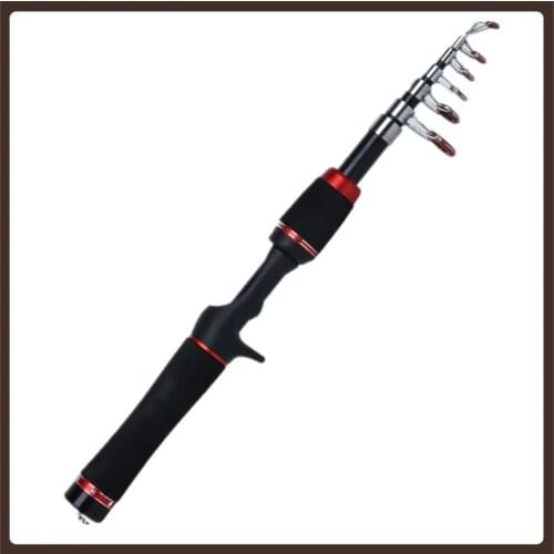 Spinning Telescopic Fishing Rod Folding Mini Short Ultralight Beach Professional Fly Rod Travel Varas De Pesca Fishing Tools