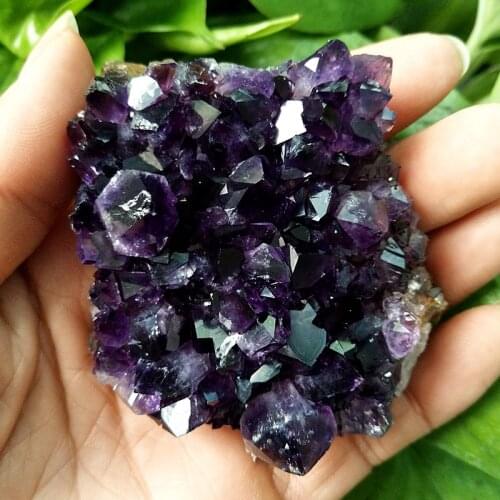 High quality Uruguay stone amethyst geode crystal quartz cluster home decor display amethyste pierre naturelle