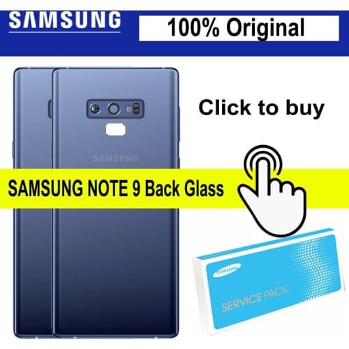 Samsung Galaxy NOTE 9 N960 N960F SM-N960FD Battery Back Cover Door Housing+ear Camera Glass Lens Frame Replacement Repair Parts