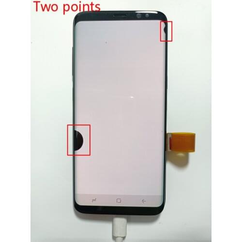 Random dot screen is suitable for SAMSUNG Galaxy S8 G950 G950F LCD Display S8 Plus G955 G955F LCD Display Touch Screen Digitizer