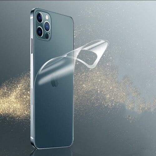 10pcs Back Full Cover Hydrogel Film For iPhone 12 11 Pro XS Max Screen Protector For iPhone 7 8 6 6S Plus X XR Protective Film