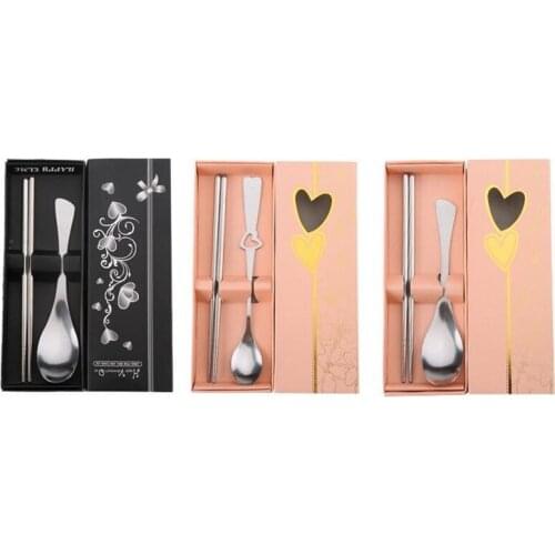 100sets/lot Fish Tail Stainless Steel Dinnerware Set With Gift Box For Bridal Wedding Party Gifts Baby Shower Favor ZA5061