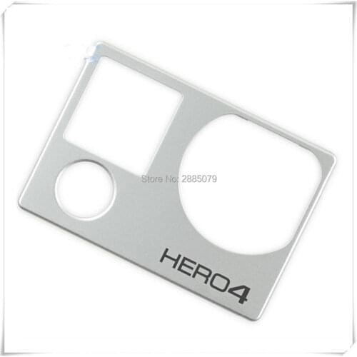 100% New Original front board + power button for Gopro hero 4 Front Panel Cover Faceplate with mode button repair front door