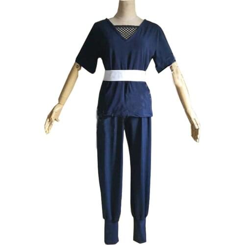 2021 Shippuden Uchiha Itachi Underwear Suit Anime Cosplay Costume top and pants and belt