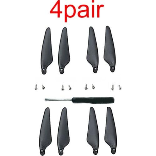4pair High Efficiency CW CCW Propeller Airscrew Paddle Blade Props Awe for Hubsan Zino/Zino PRO/Zino 2 RC Drone Accessories