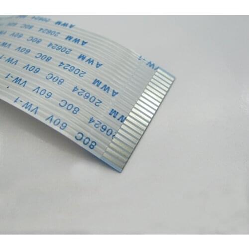 5pcs New FFC FPC 22pin flat flexible cable 0.5mm pitch reverse Length 100mm 150mm 200mm 300mm 400mm Ribbon 22p Flex Cable