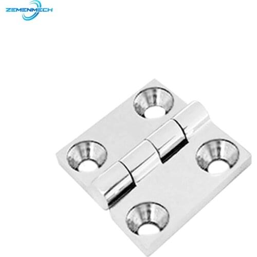 Boat Accessories Heavy Duty SS 316 Marine Grade 1.5inch 38*38m Cast Boat Caravan RV Deck Cabinet Drawer Door Strap Butt Hinge