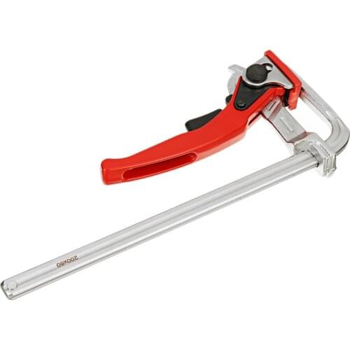 Quick Guide Rail Clamp Carpenter F Clamp Quick Clamping for MFT and Guide Rail System Hand Tool Woodworking DIY