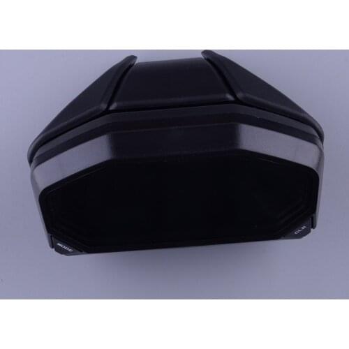 Motorcycle Black Speedometer Odometer Gauge Digital LED LCD Tachometer with Sensor Plastic Fit for 1 2 4 Cylinders Motor