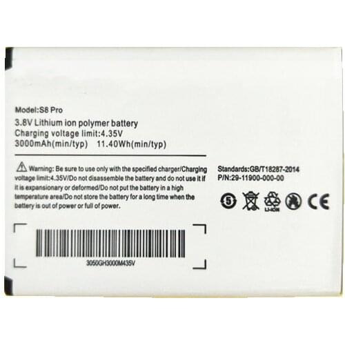 Ciszean Ulefone S8 Pro Phone Batteries