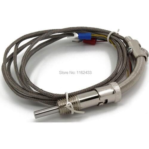 FTARS01 PT100 type 2m cable M12 pressure spring head temperature sensor WZPT-01