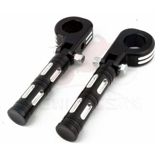 Motorcycle Highway Pegs Crash Bar Foot Pegs Footrest Mounting kit Clamp For Harley Touring Road King Softail Chopper 32/38mm