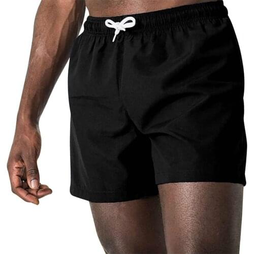 Mens Beach Pants Sports black soft Breathable Fashion Pants Summer Fitness Running Pants Summer outdoor Breathable Beach Shorts