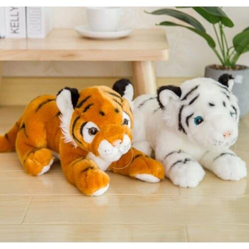 Soft Stuffed Animals Tiger Plush Toys Pillow Animal Cartoon Tiger Peluche Kawaii Doll Cotton Baby Brinquedo Toys For Children