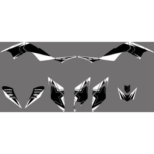New STYLE TEAM DECALS STICKERS Graphics Kits for Yamaha RAPTOR 700 YFM700 2006-2012 ATV Racing Kits
