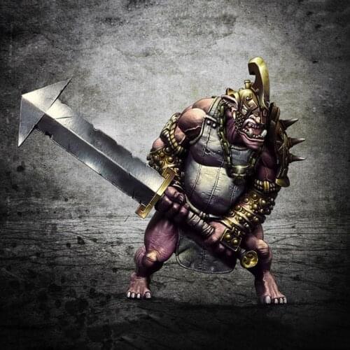 New Unassembled 1/24 high 110mm ancient fantasy warrior stand Resin Figure Unpainted Model Kit