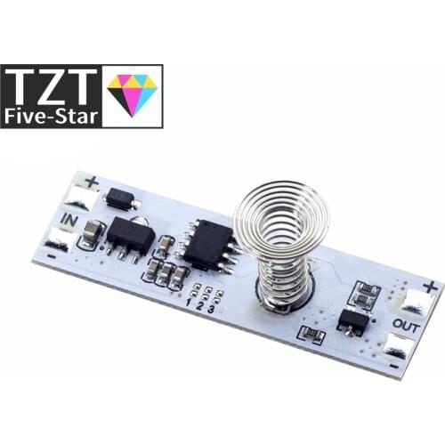 Touch Switch Capacitive Sensor Module 9V-24V 30W 3A LED Dimming Control Lamps Active Components Three Mode Hard Light Controller