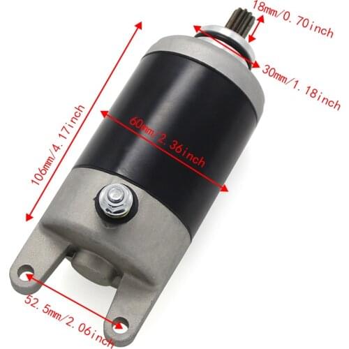 Motorcycle Starter Motor For Kawasaki KLE250 Anhelo EX250 ZZR250 EX250 NINJA 250R EL250 Eliminator 250HS GPX250R-II GPX250R 252