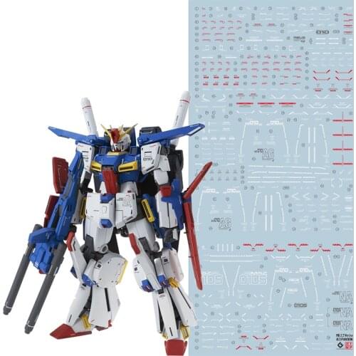 Gunpla MG Ver.KaZZ water sticker/KAZZ/Ver.Ka/enhancement component/fluorescence