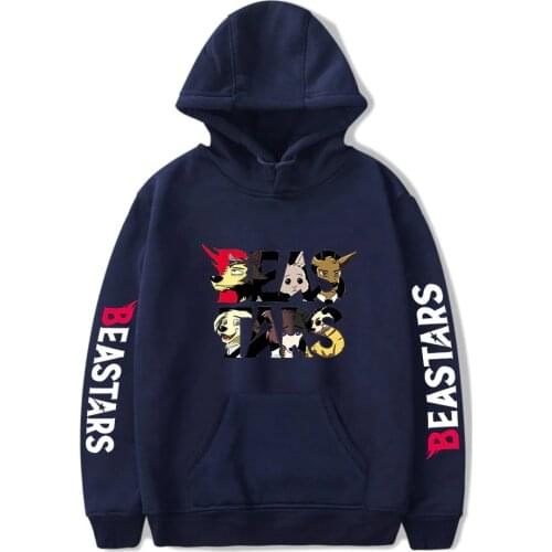Anime Hoodie Beastars Sweatshirts Boys/Girls Fashion Casual Harajuku Autumn Winter Men/women Hooded Oversized Clothes