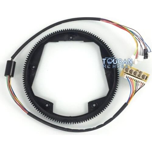1/16 Henglong RC Tank Big Plastic 360° Rotating Gear 6.0 Electric Slip Ring 12P THZH0801